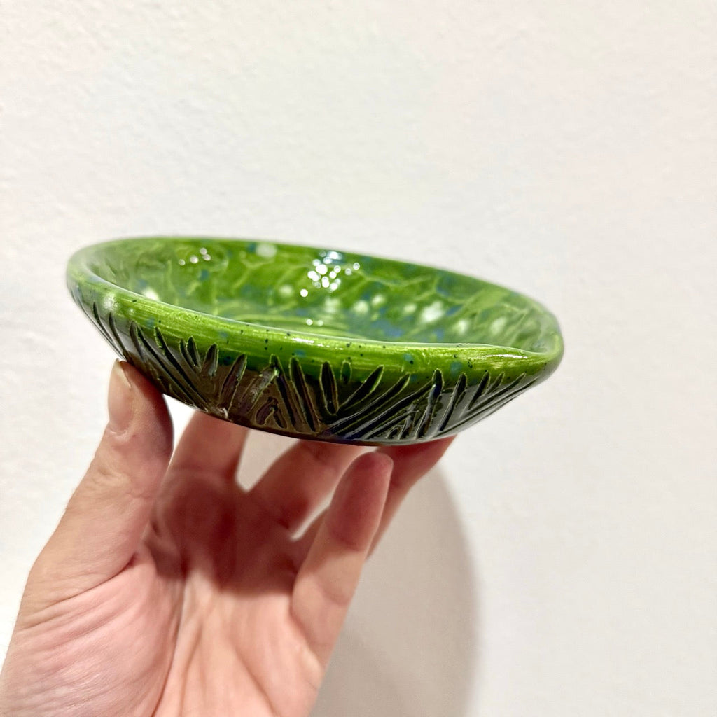Sharing Bowl ceramica verde - interno