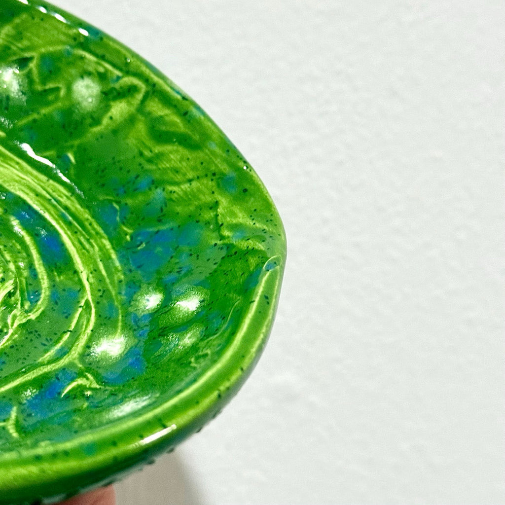 Sharing Bowl ceramica verde - vista dall'alto