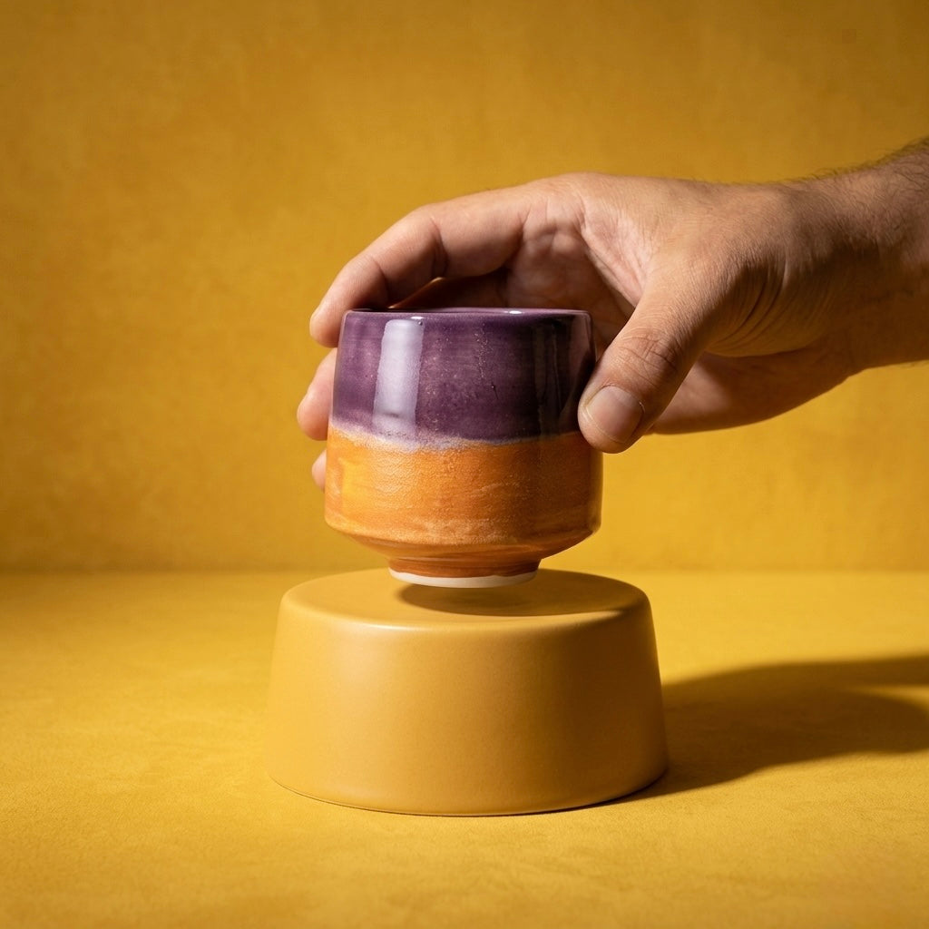 Tazza Ambra Viola